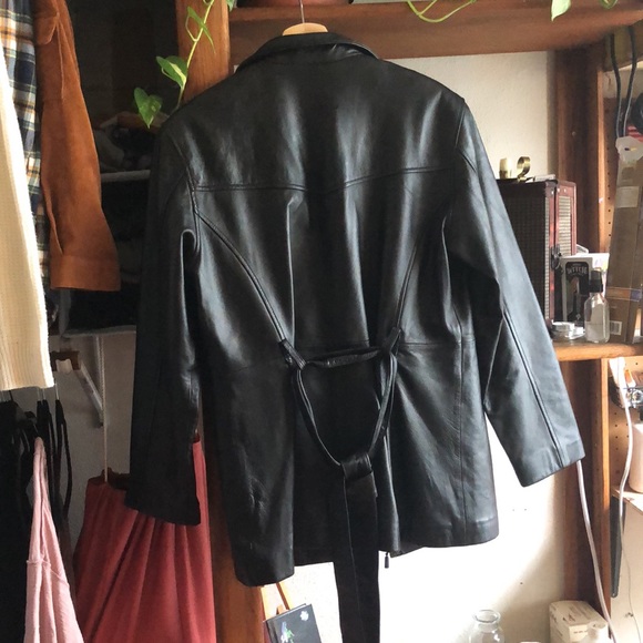 Pelle Studio Wilsons the leather expert size medium leather jacket zip up - Picture 3 of 3